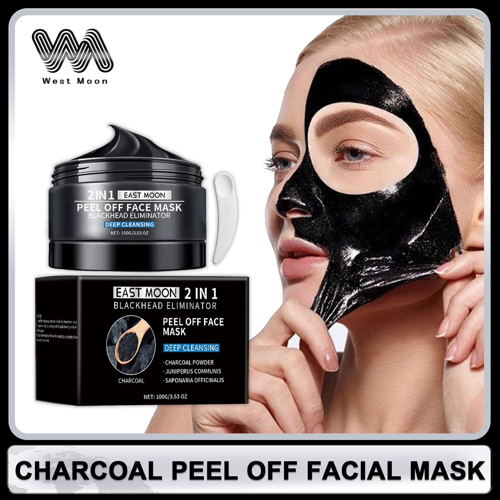 Beauty Of Joseon Makeup Remover - Bamboo Charcoal Blackhead Remover Mask Deep
