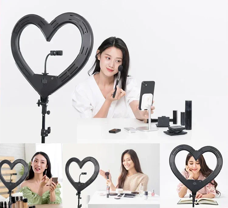 Beauty Makeup Tiktok - 19 inch Live Broadcast Phone Heart