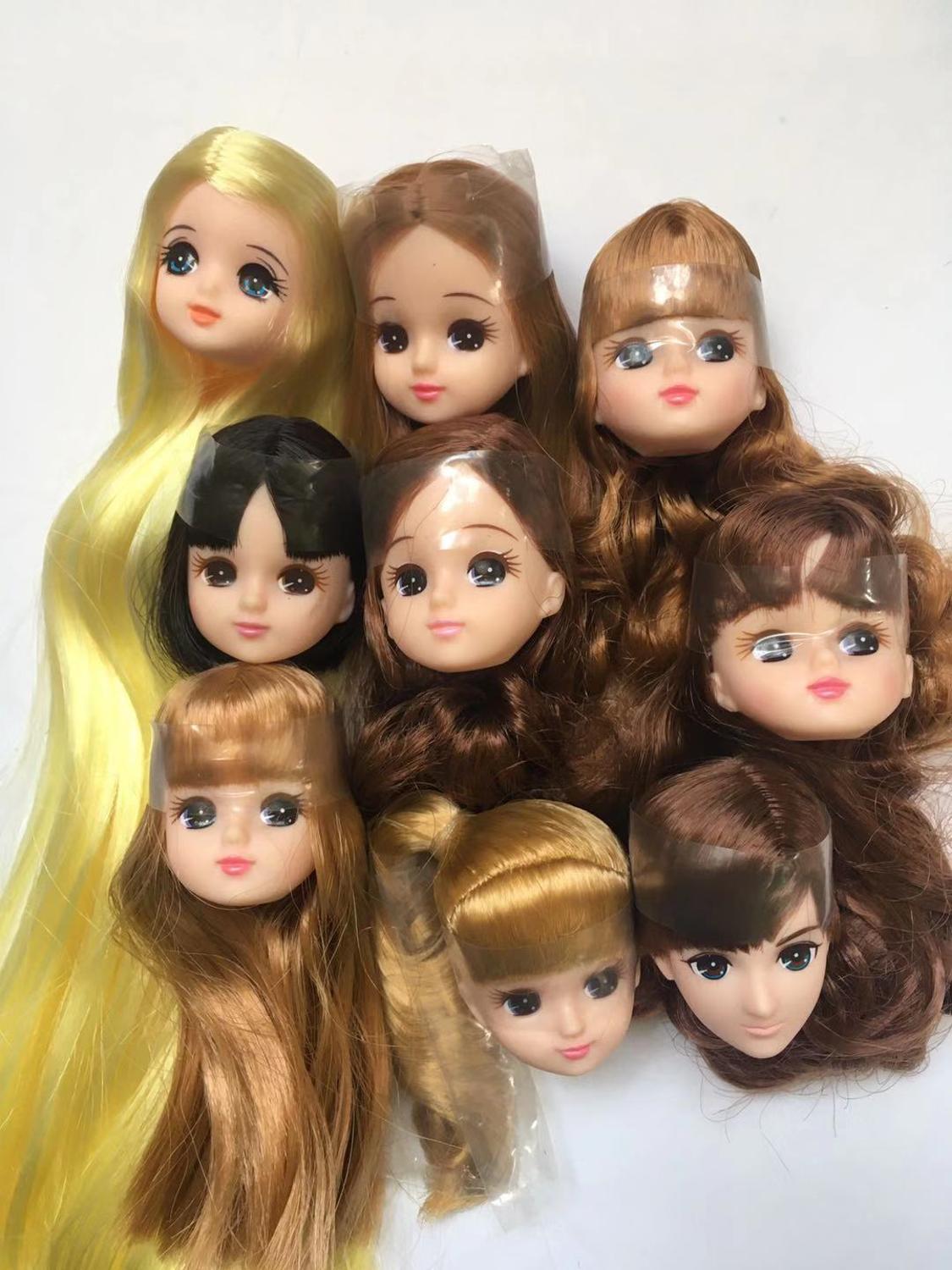 Beauty Makeup Kids - Original Licca Doll Heads Cute Little