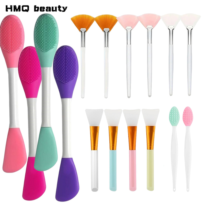 Beauty Makeup Background - Professional Silicone Mask Brush Soft Applicator