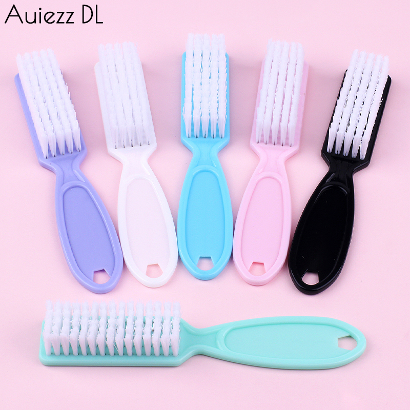 Blush Brush Kabuki - 4Pcs/10Pcs Nail Cleaning Brush Scrubbing Nail