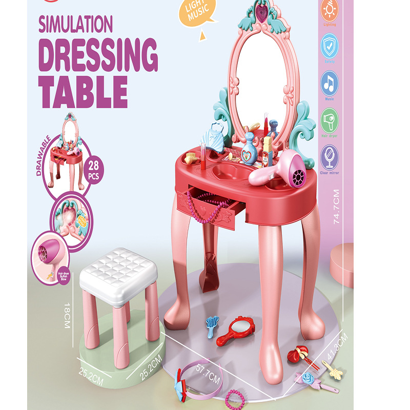 New Pretend Play Makeup Table  – обзор и цена Beauty Makeup Set For Kids