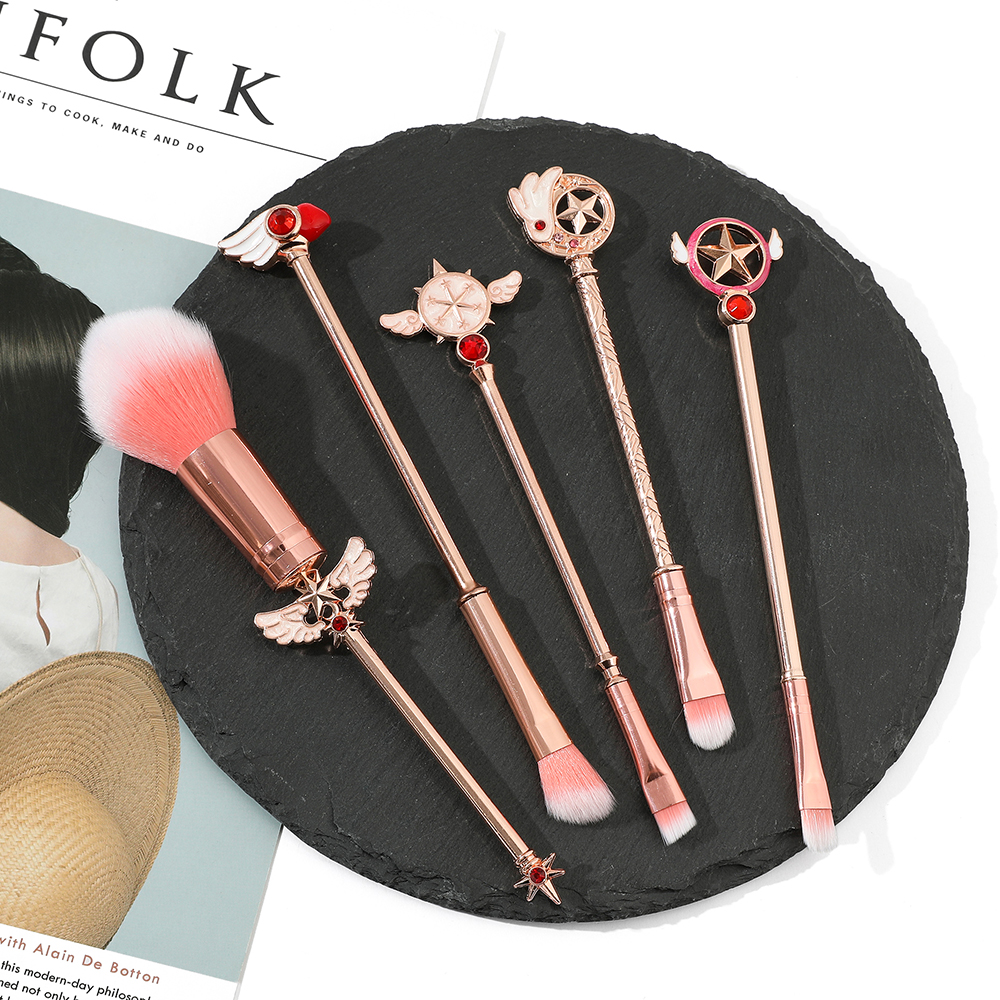 Sailor Moon Makeup Brushes Set – обзор и цена Blush Brush Kabuki