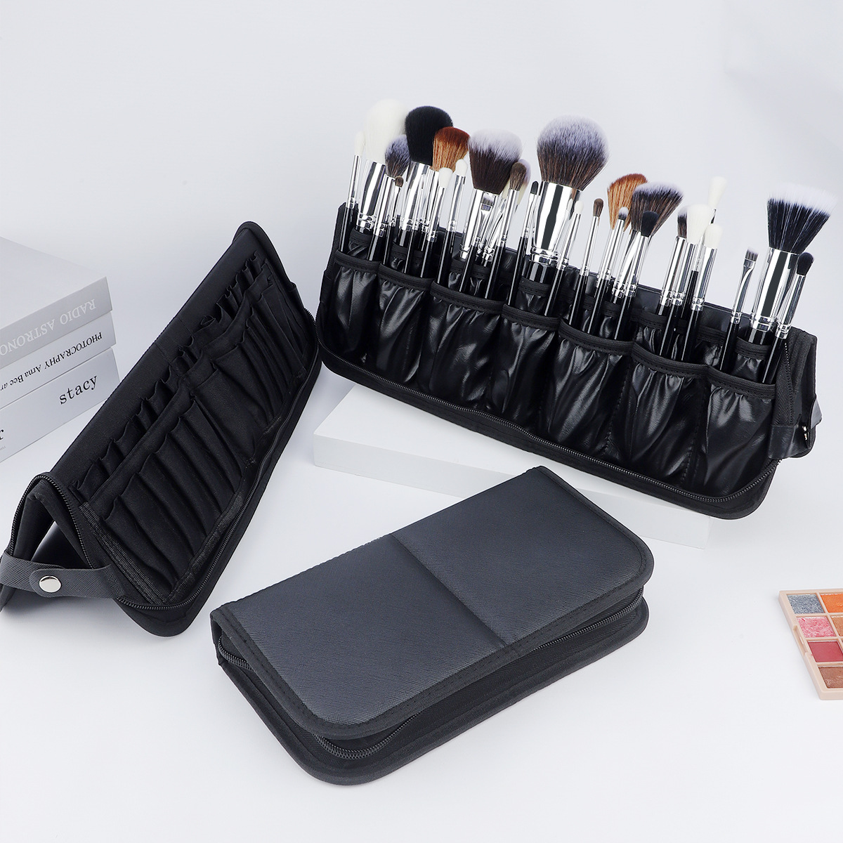 Large Black Foldable Makeup Ba – обзор и цена Beauty Makeup Background