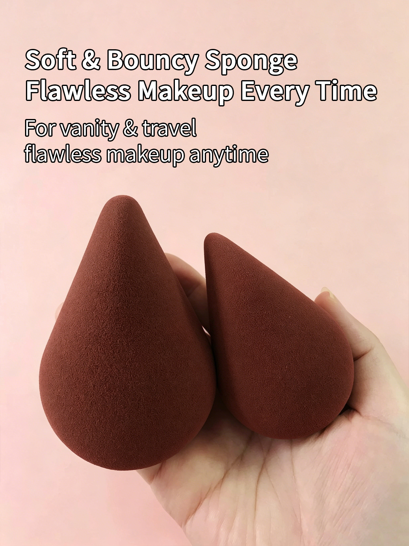 1/3/4pcs Brown  Makeup Sponge  – обзор и цена Beauty Makeup Tools Use