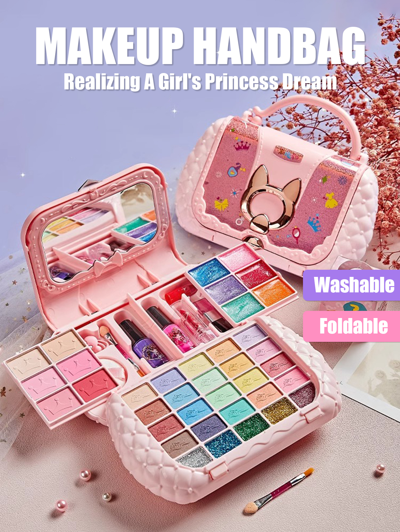 Kids Beauty Toys Makeup Kit Li – обзор и цена Beauty Makeup Set For Kids