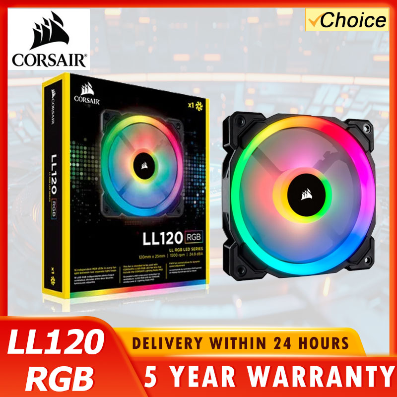 CORSAIR LL120 RGB 120mm Dual L – обзор и цена Led Ring Light