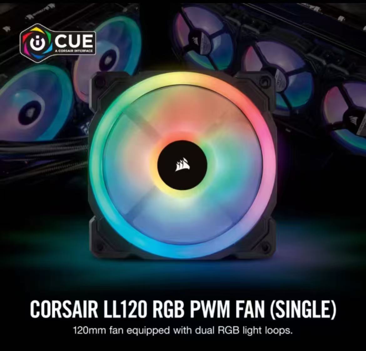 CORSAIR LL120 RGB 120mm Dual L – обзор и цена Led Ring Light