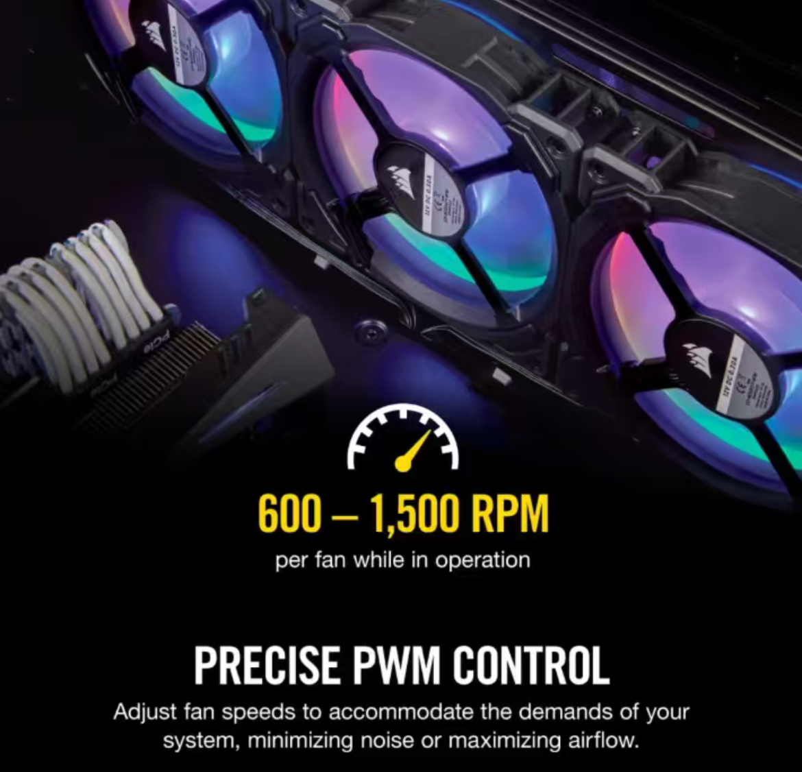 CORSAIR LL120 RGB 120mm Dual L – обзор и цена Led Ring Light