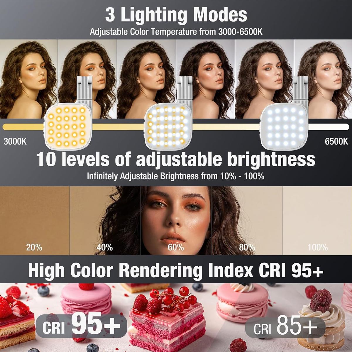 Foldable Dimmable Fill Light W – обзор и цена Led Ring Light