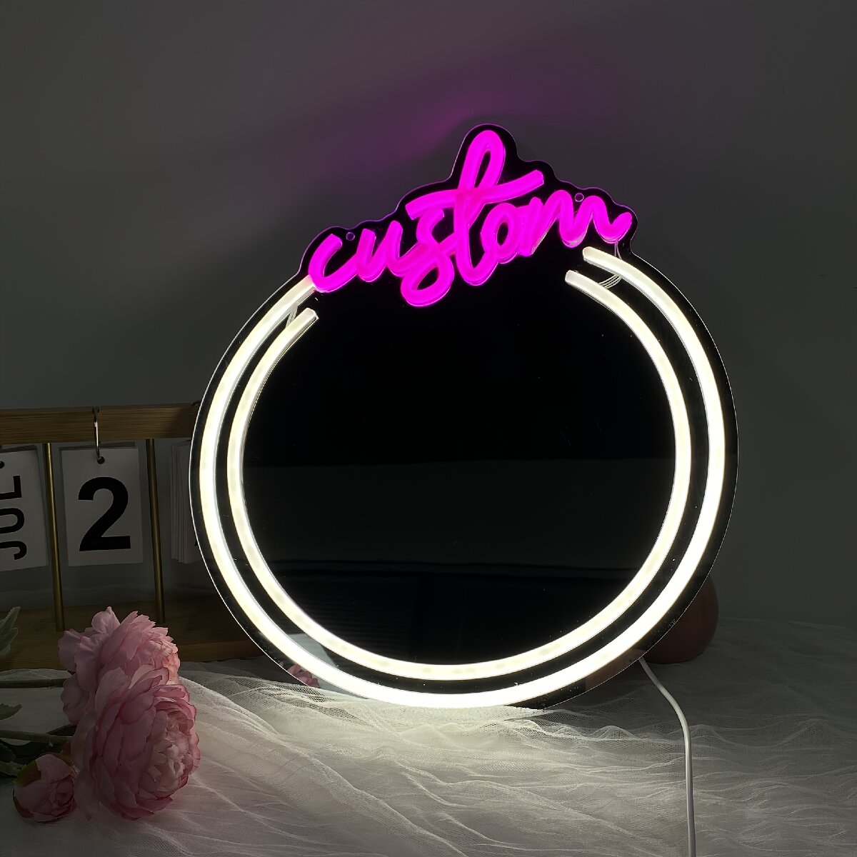 Custom Mirror Neon Signs, for  – обзор и цена Makeup Beauty Lounge
