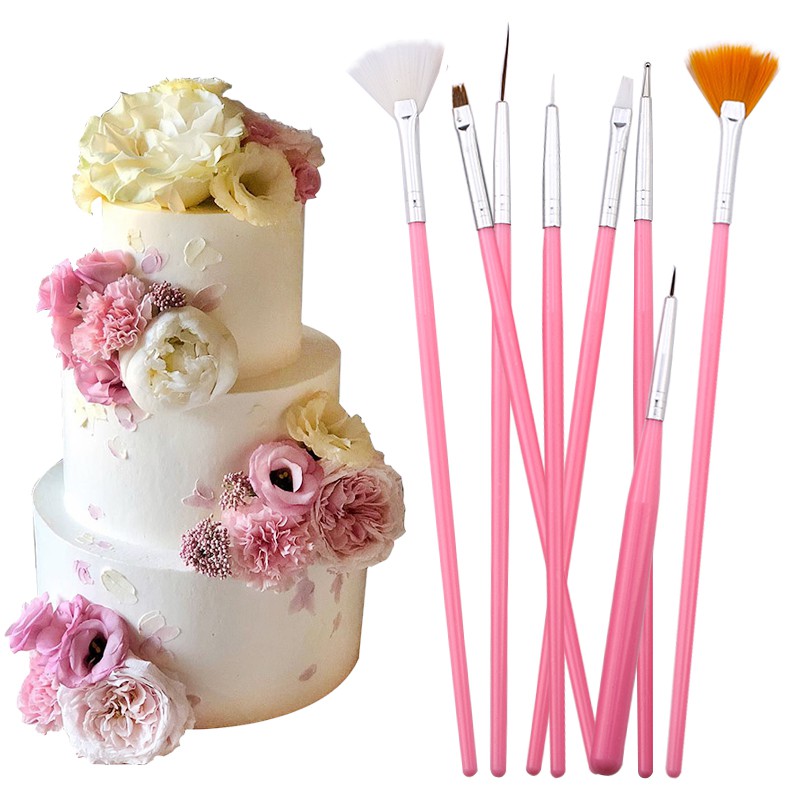 15Pcs/Set Sugar Craft Brush Fo – обзор и цена Blush Brush Kabuki