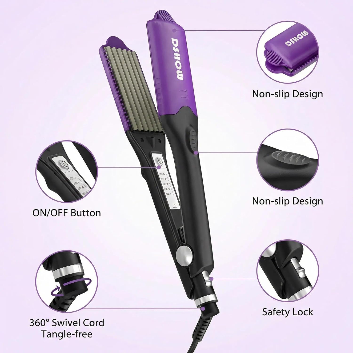 4 in 1 Hair Crimper and Straig – обзор и цена Hair Straightener