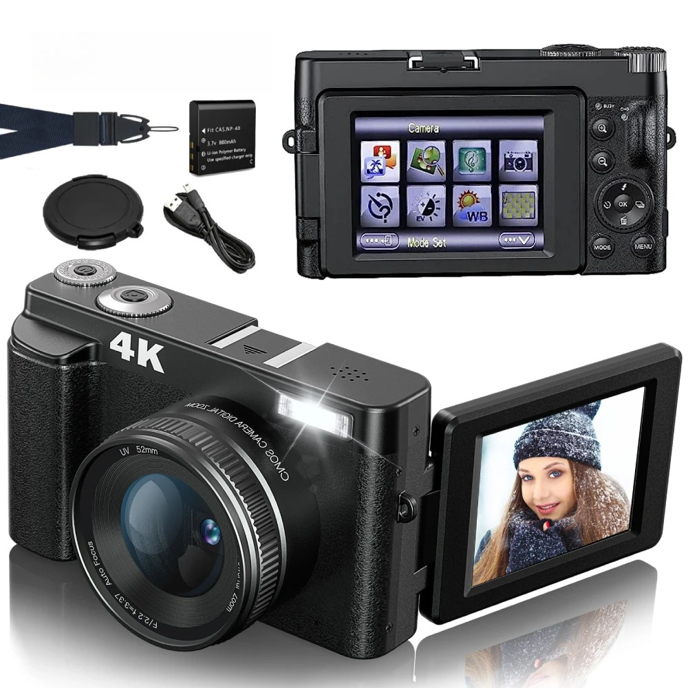 4K 48MP Compact Vlogging Camer – обзор и цена Beauty Makeup Video