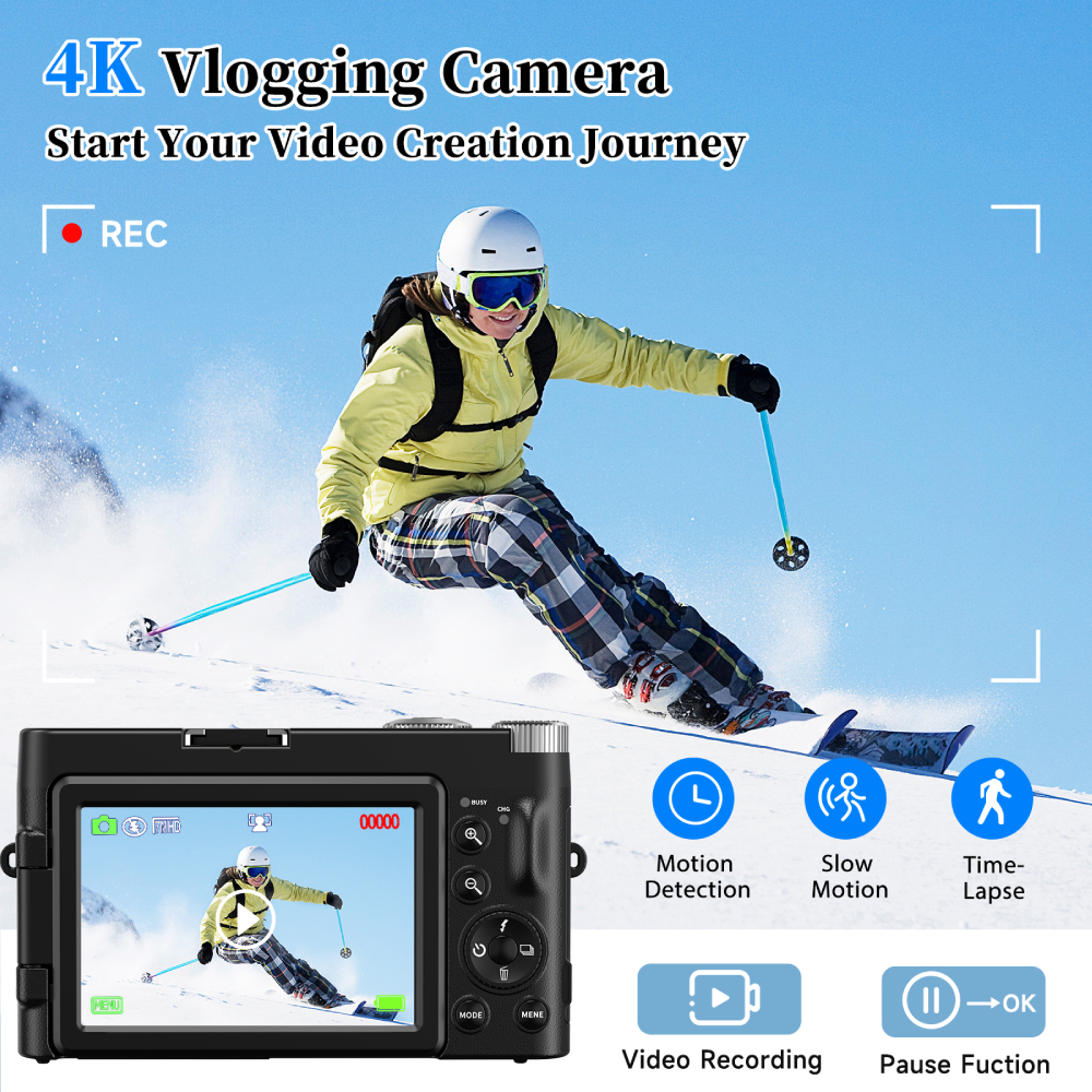 4K 48MP Compact Vlogging Camer – обзор и цена Beauty Makeup Video