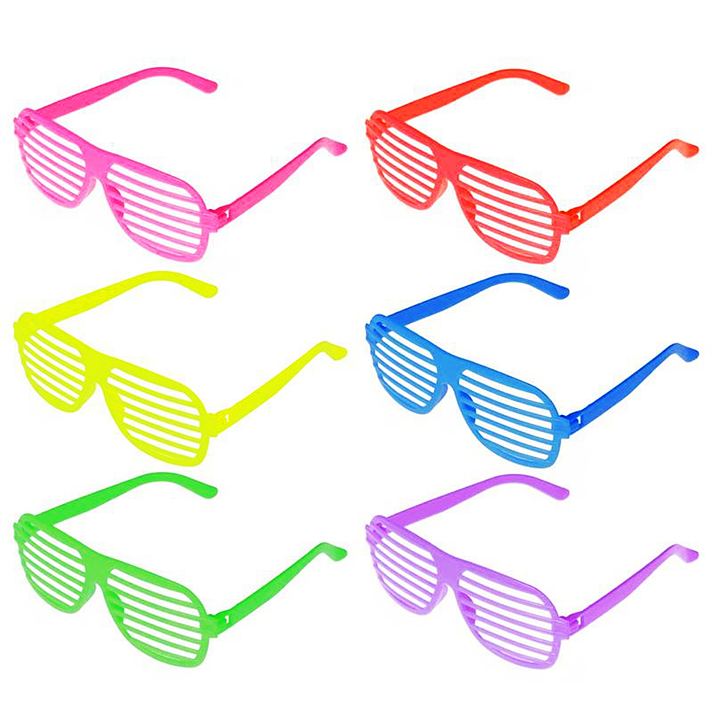 12/30Pcs Shutter Shades Glasse – обзор и цена Beauty Makeup Kids