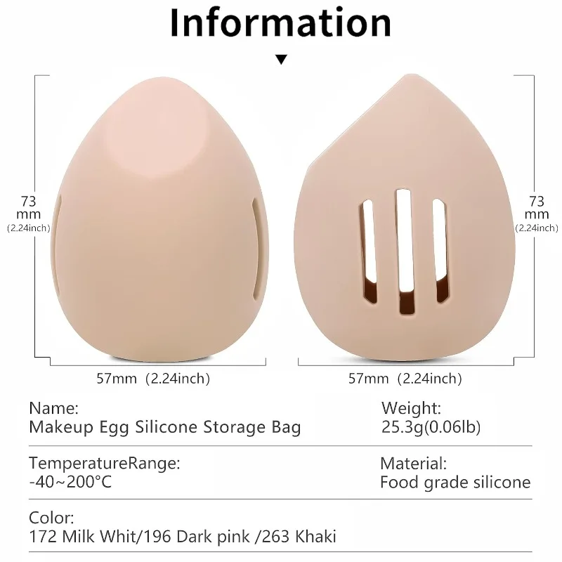 Silicone Beauty Egg Breathable – обзор и цена Beauty Bag Makeup