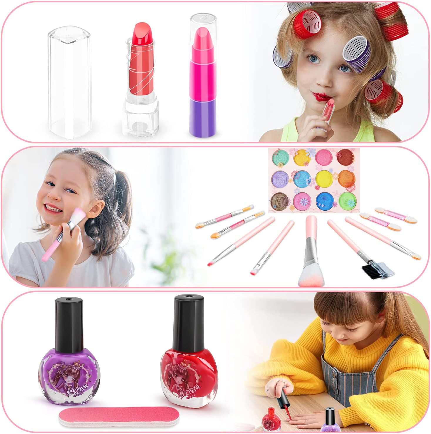 Kids Makeup Toy Kit for Girls, – обзор и цена Beauty Makeup Set For Kids