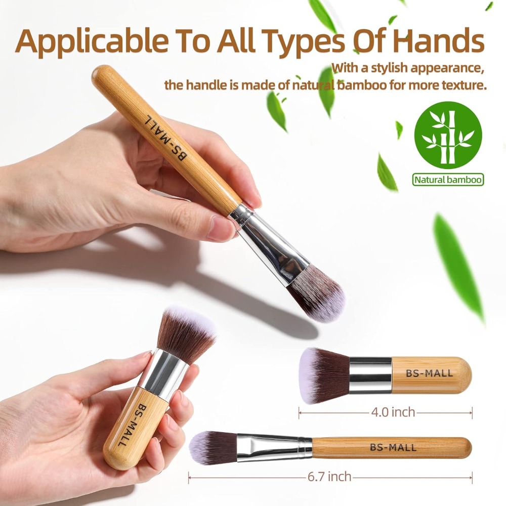 BS-MALL Makeup Brush Set 11Pcs – обзор и цена Blush Brush Kabuki
