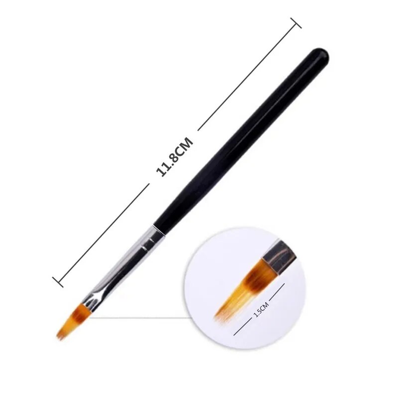 Nail Tools Nail Brush Serrated – обзор и цена Blush Brush Kabuki