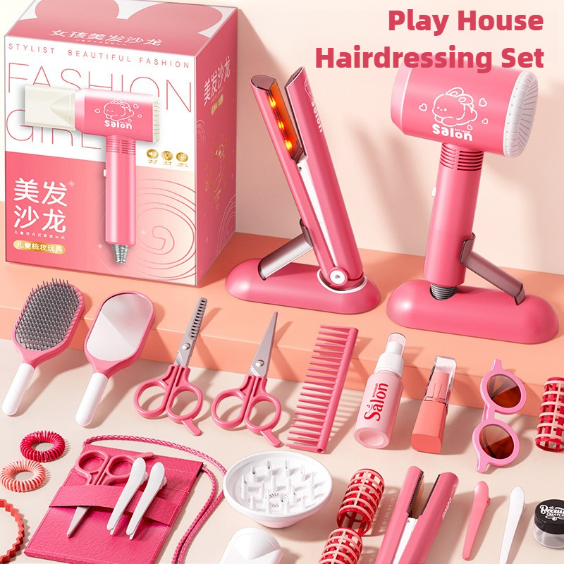 Simulation Barber Hair Beauty  – обзор и цена Beauty Makeup Set For Kids