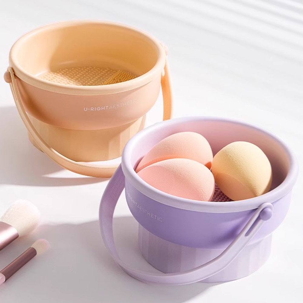 Makeup Brush Cleaning Bucket W – обзор и цена Beauty Makeup Tools Use