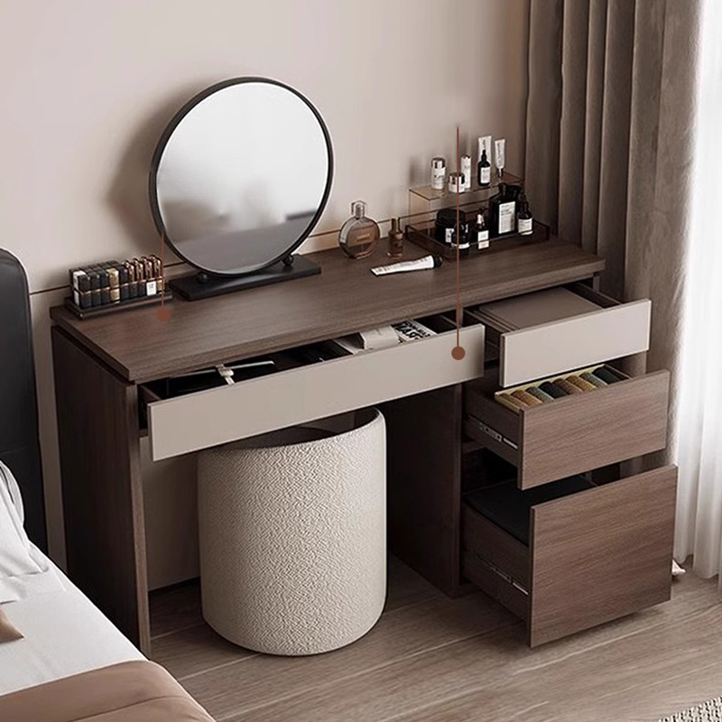 Wood Shelf Vanity Table Modern – обзор и цена Makeup Beauty Lounge