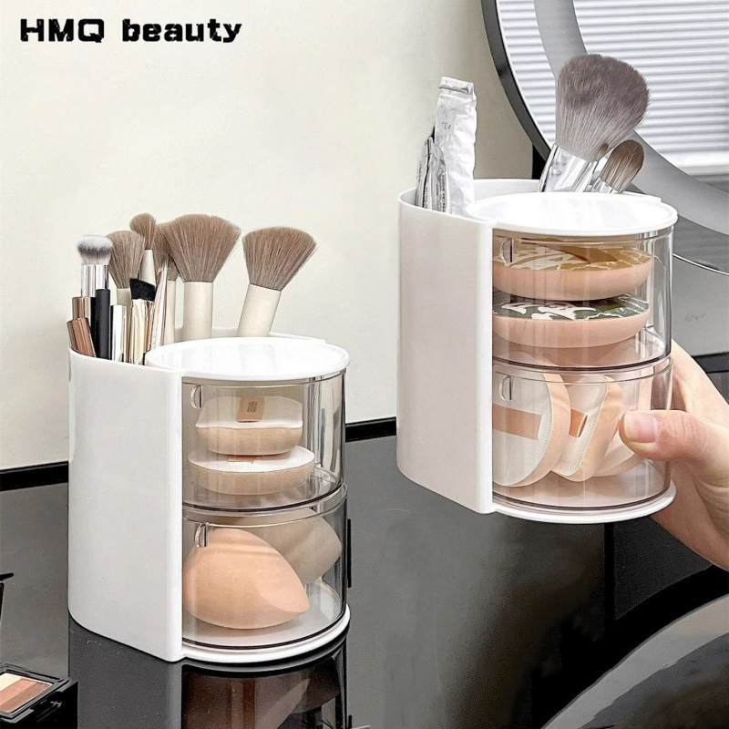2-in-1 Rotatable Makeup Brushe – обзор и цена Blush Brush Kabuki