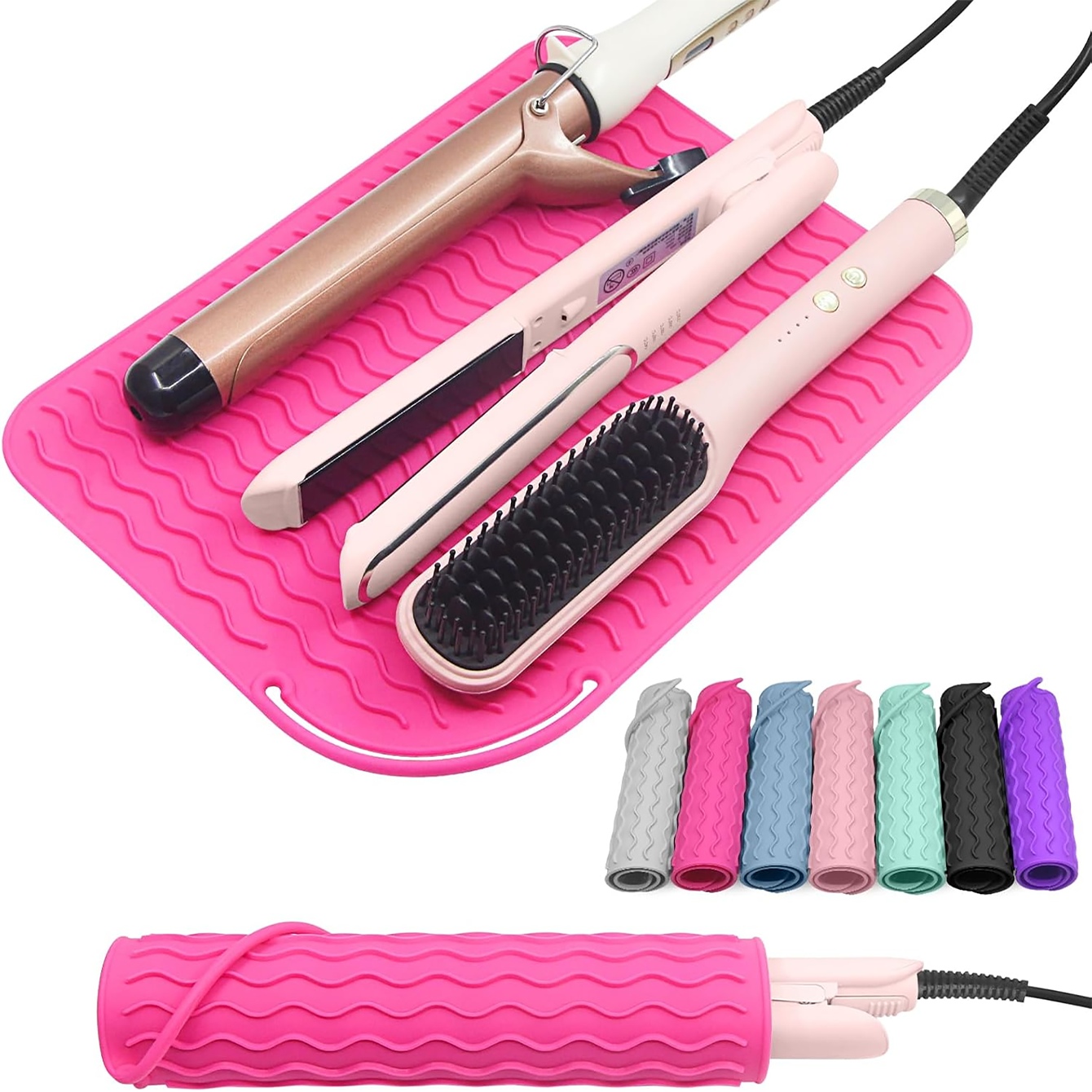 New Plus Size Silicone Heat Re – обзор и цена Hair Straightener