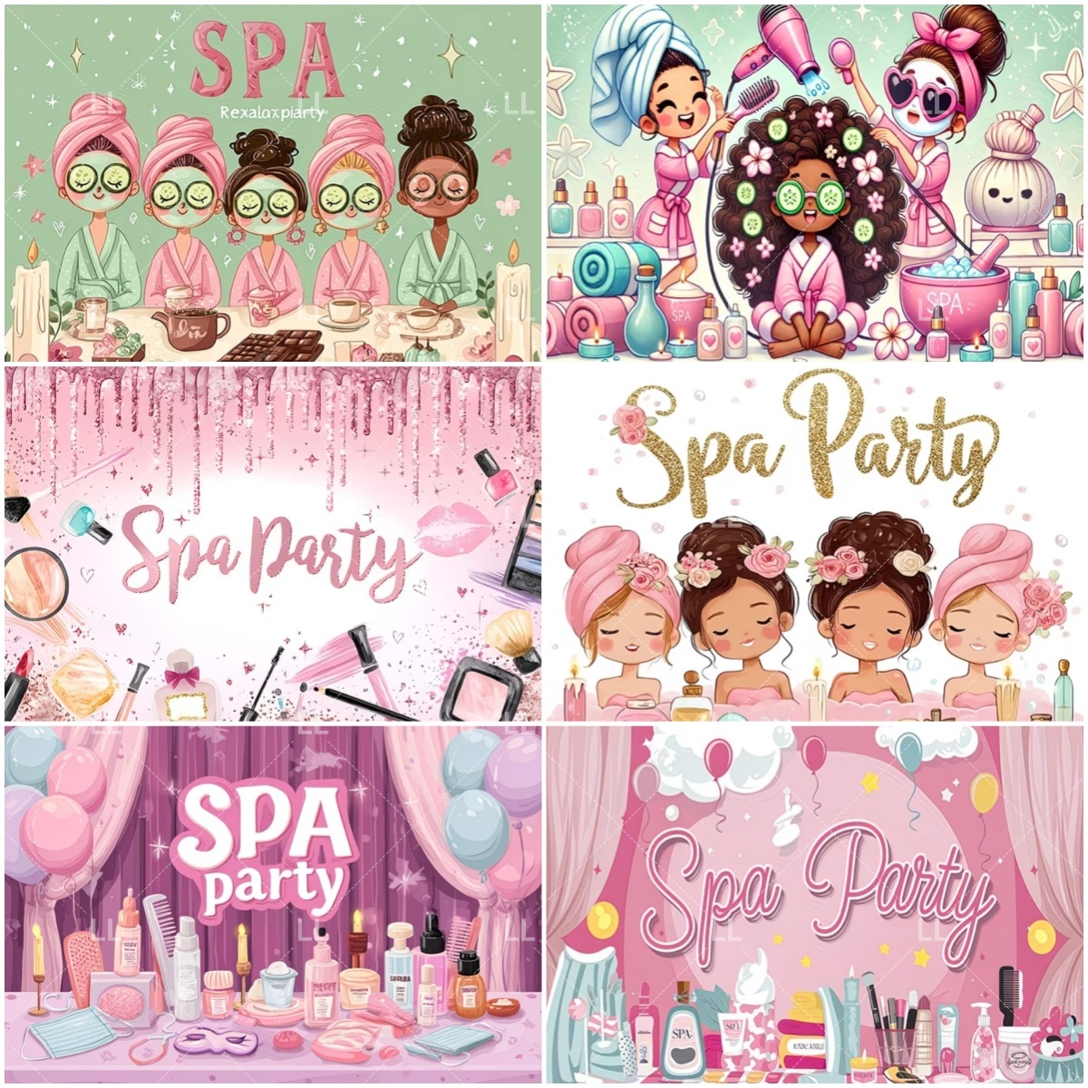 Pink Beauty Makeup Spa Backgro – обзор и цена Beauty Makeup Girl Photo