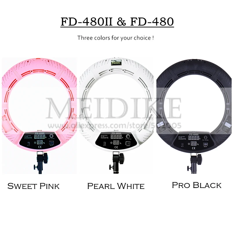 LED Ring Lamp FD-480II Beauty  – обзор и цена Beauty Makeup Video