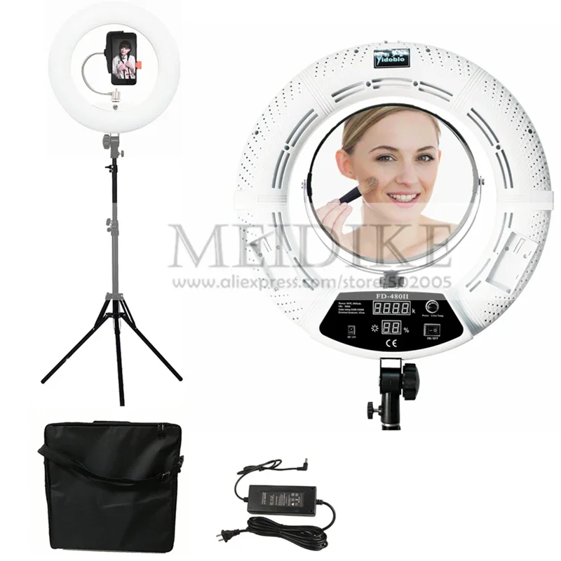 Yidoblo 96W Ring Light FD-480  – обзор и цена Beauty Makeup Video