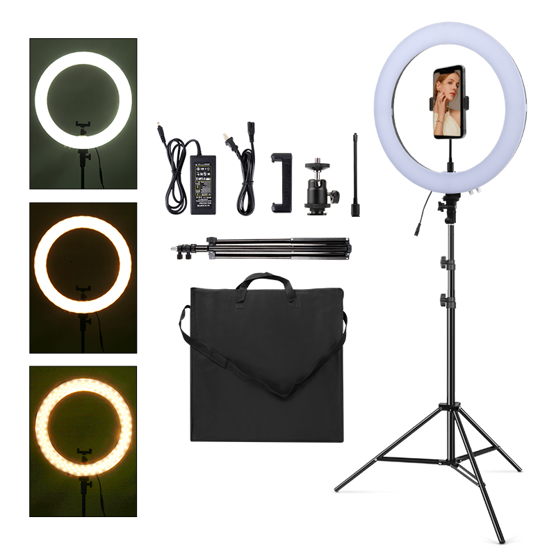 18 inch Ring Light With Tripod – обзор и цена Beauty Makeup Video