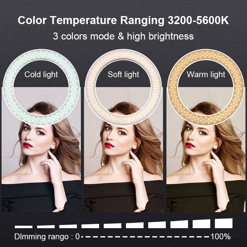 18 inch Ring Light With Tripod – обзор и цена Beauty Makeup Video