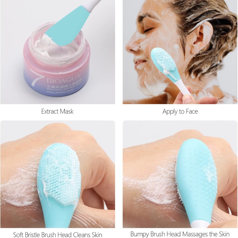 Professional Silicone Mask Bru – обзор и цена Beauty Makeup Background
