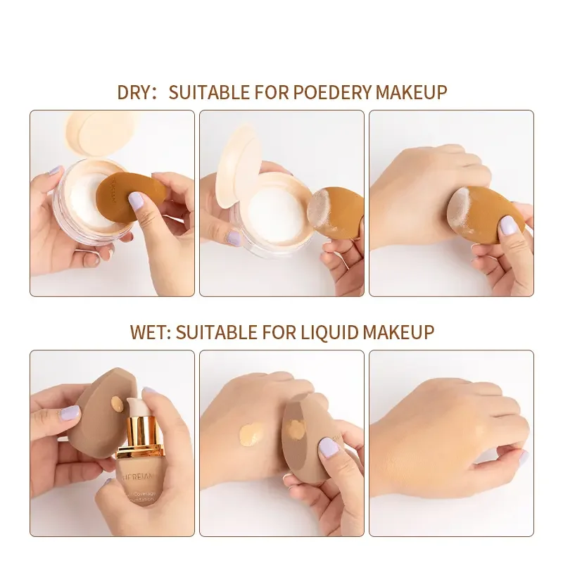 New 2-Color Makeup Sponge Prof – обзор и цена Beauty Bag Makeup