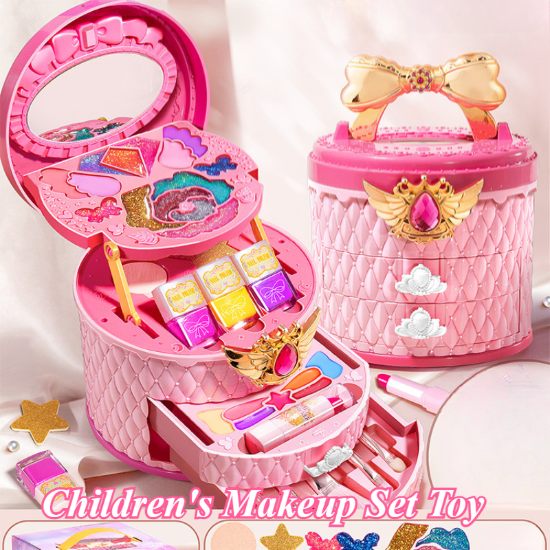 Girls Makeup Set Three Layer C – обзор и цена Beauty Makeup Set For Kids