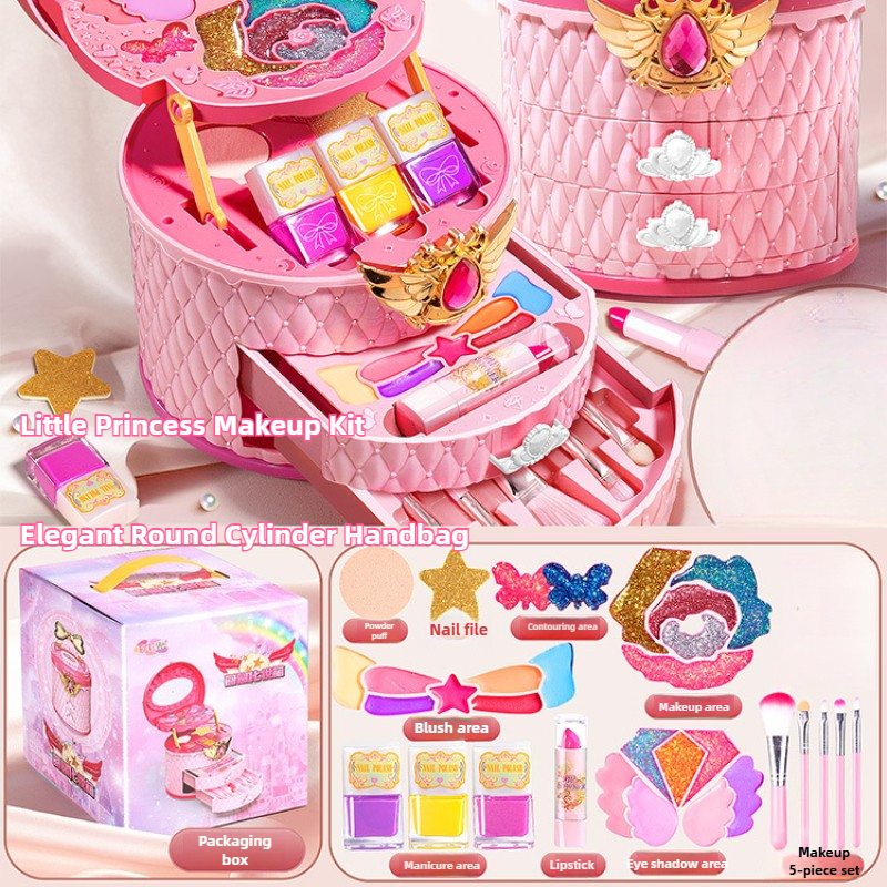 Girls Makeup Set Three Layer C – обзор и цена Beauty Makeup Set For Kids