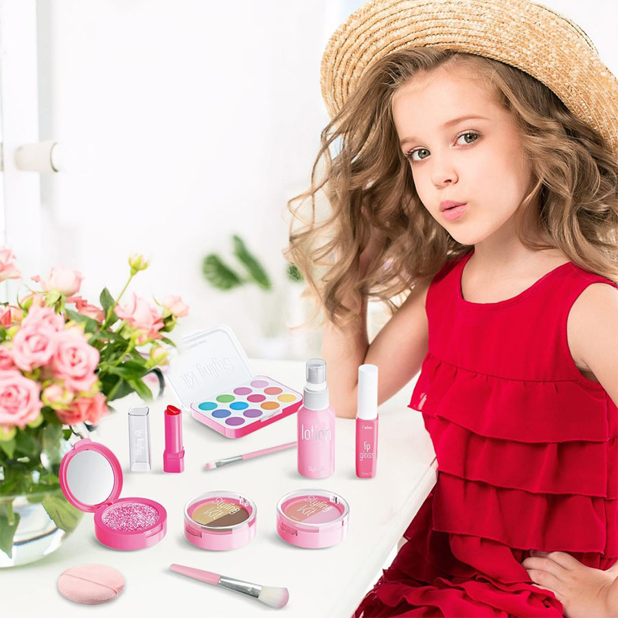 Kids Pretend Makeup Toy Set, N – обзор и цена Beauty Makeup Kids