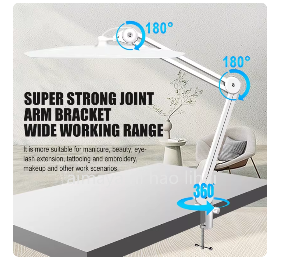 LED Long Arm Desk Lamp Makeup  – обзор и цена Beauty Works Makeup
