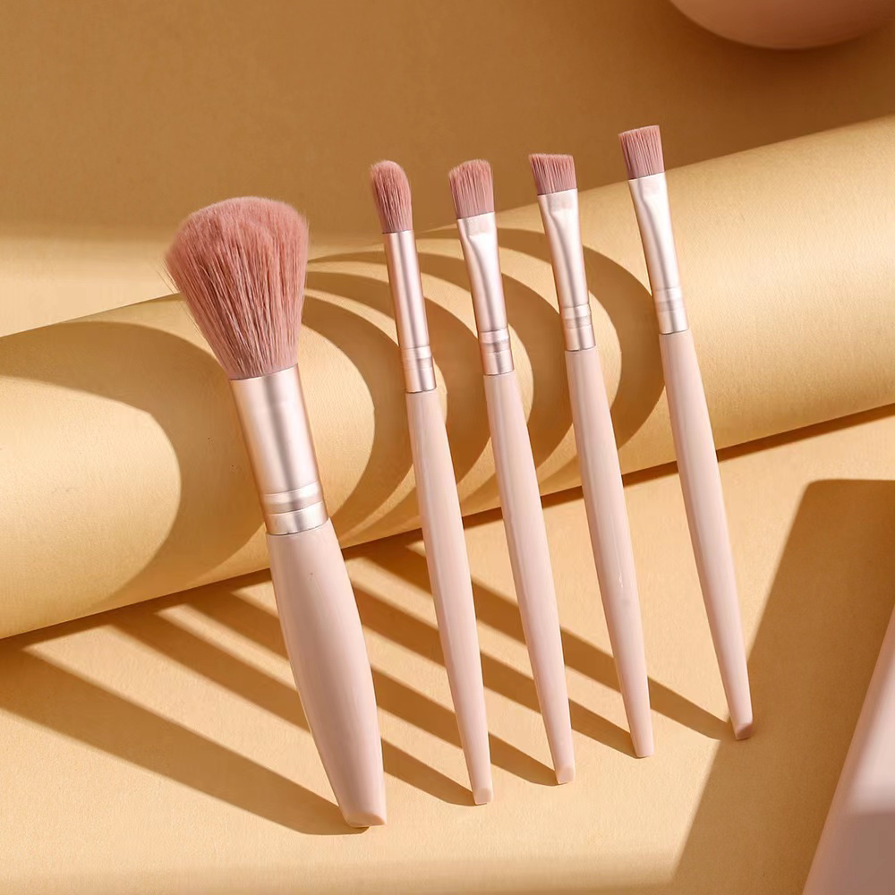 5pcs Cosmetic Brush Kit With M – обзор и цена Beauty Makeup Background