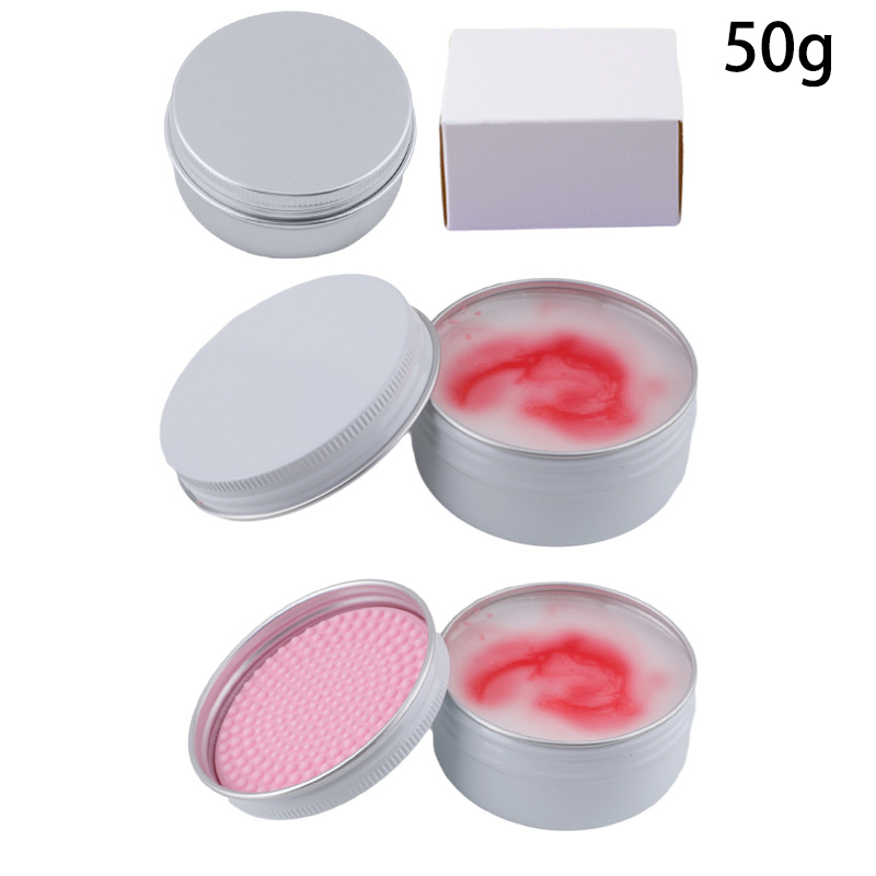 50g Honey Peach Silicone Makeu – обзор и цена Blush Brush Kabuki