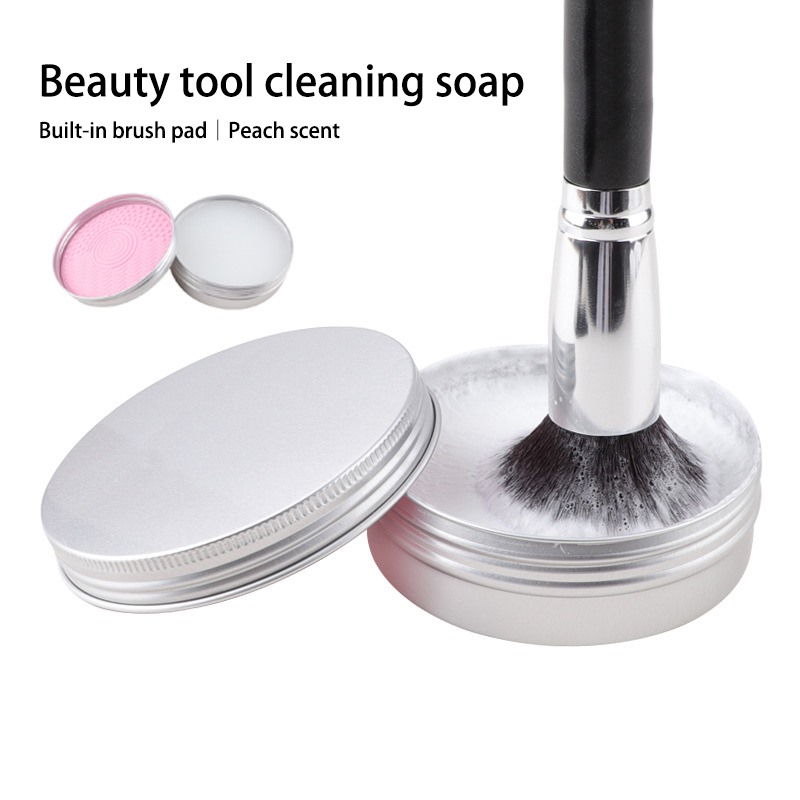 50g Honey Peach Silicone Makeu – обзор и цена Blush Brush Kabuki