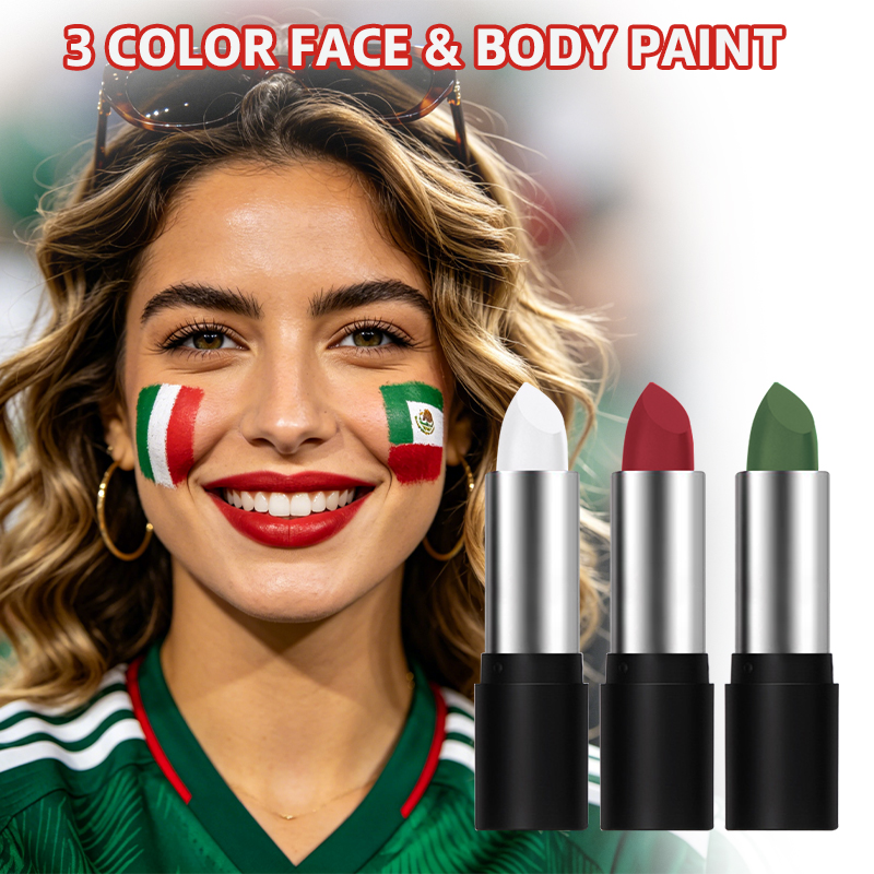 5 Colors Face Paint Stick Set  – обзор и цена Beauty Makeup Games