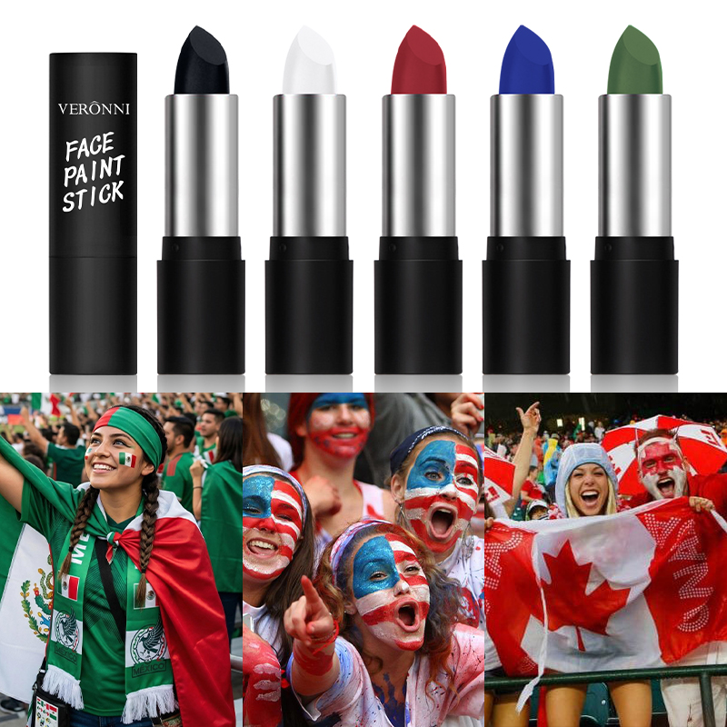 5 Colors Face Paint Stick Set  – обзор и цена Beauty Makeup Games