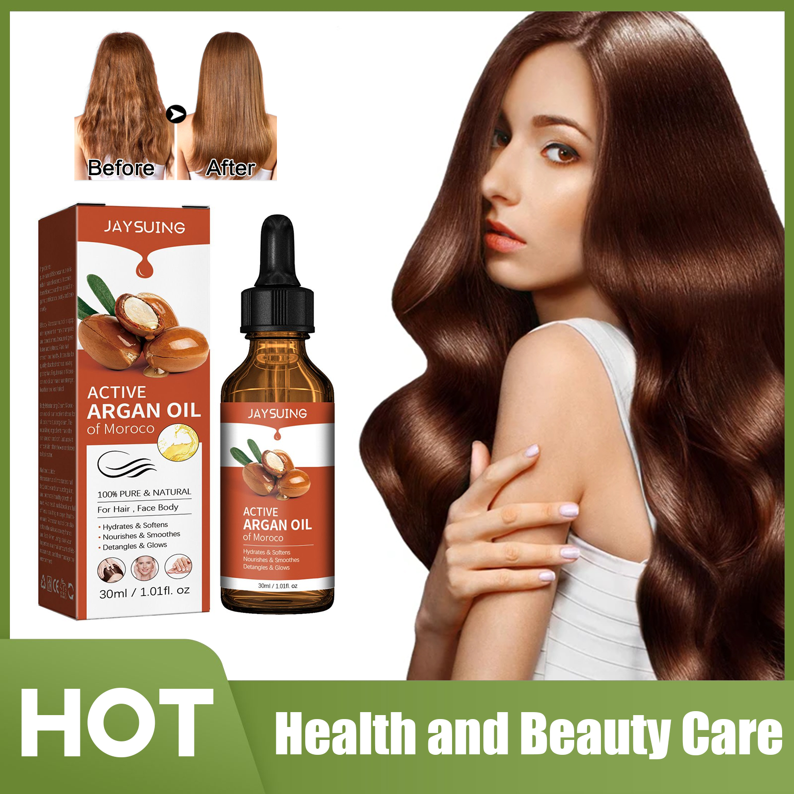 Argan Oil for Hair Treatment S – обзор и цена Hair Straightener