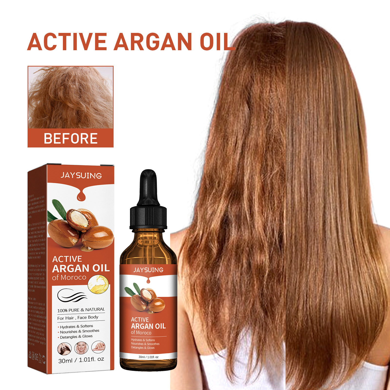 Argan Oil for Hair Treatment S – обзор и цена Hair Straightener
