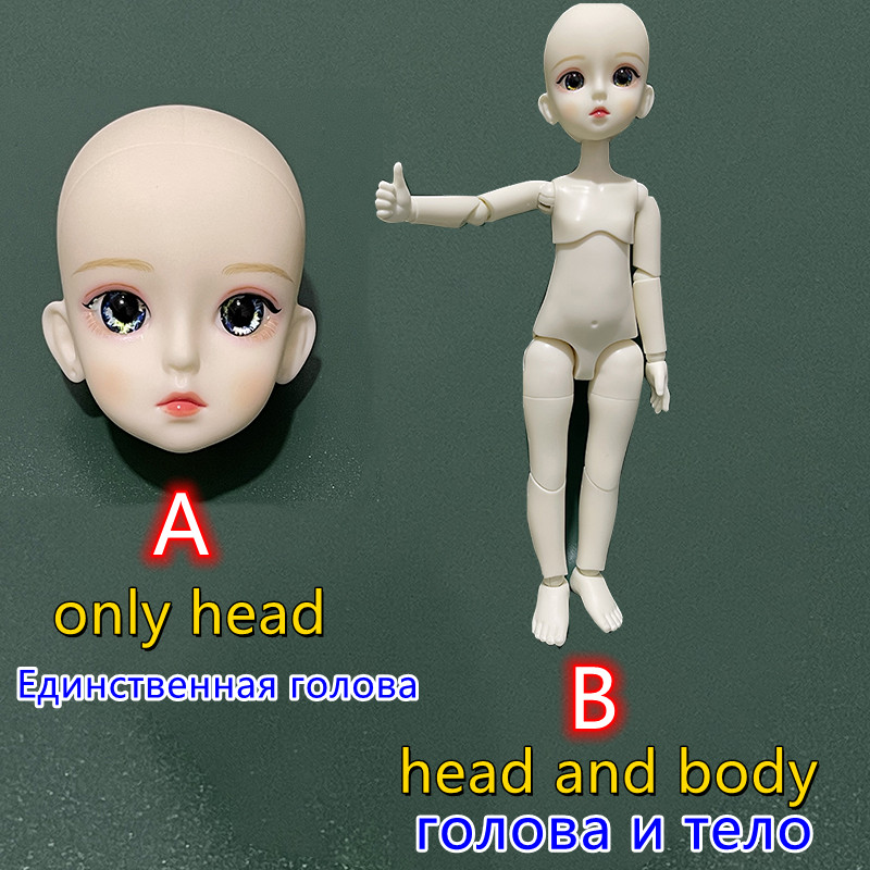 Makeup Doll Head 30CM DOLL 1/6 – обзор и цена Beauty Makeup Kids