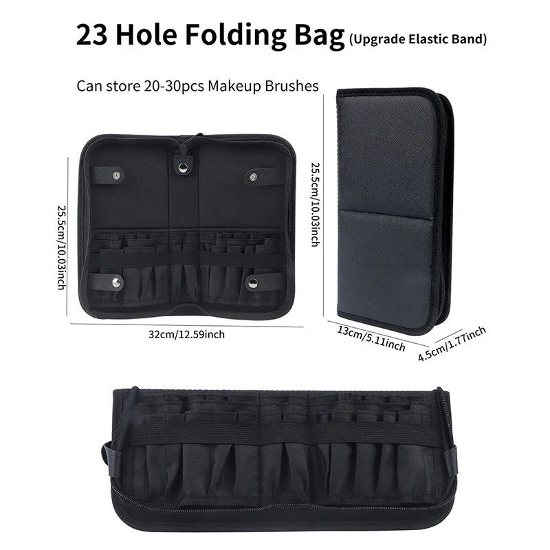 29/23 Holes Foldable Makeup Br – обзор и цена Blush Brush Kabuki