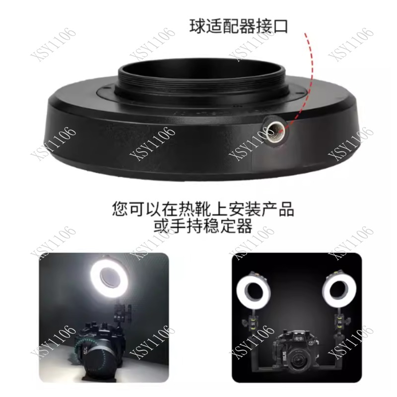 RGB LED Underwater Diving Flas – обзор и цена Led Ring Light